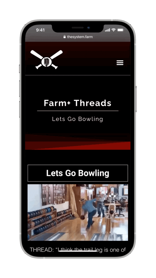 The Farm Threads – The Farm System